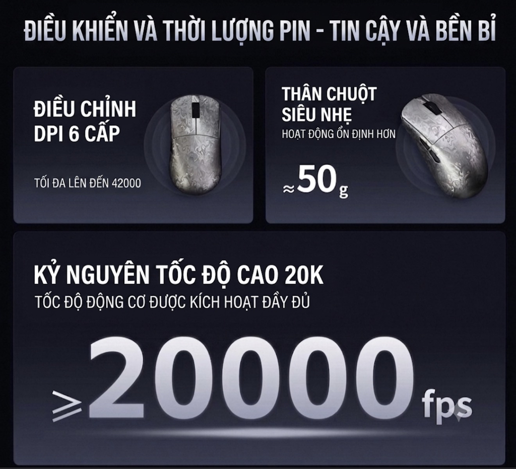 [ Order ] Combo phím chuột IPI Aurora
