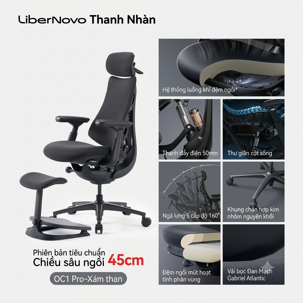 [Order] Ghế công thái học LIBERNOVO OMNI OC1 PRO