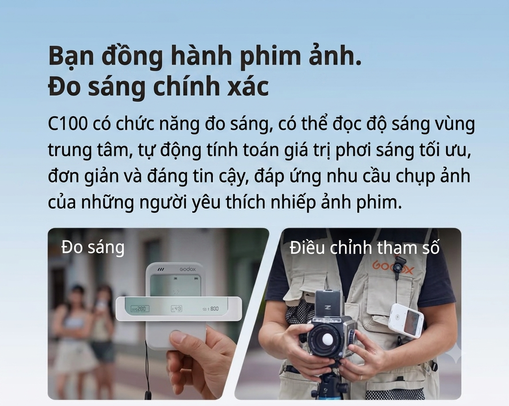 [Order] Máy ảnh compact Godox C100