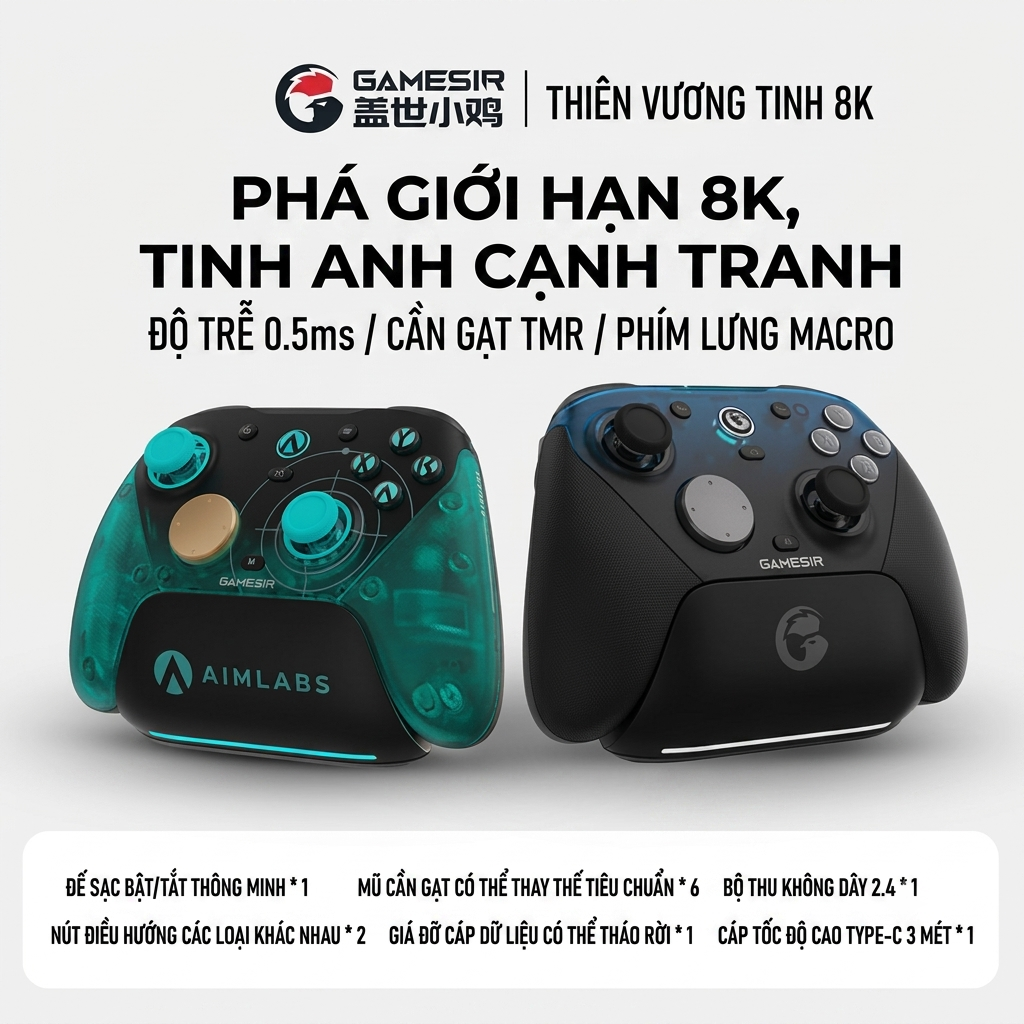 [Order] Tay cầm Gamesir G7 Pro (8K)