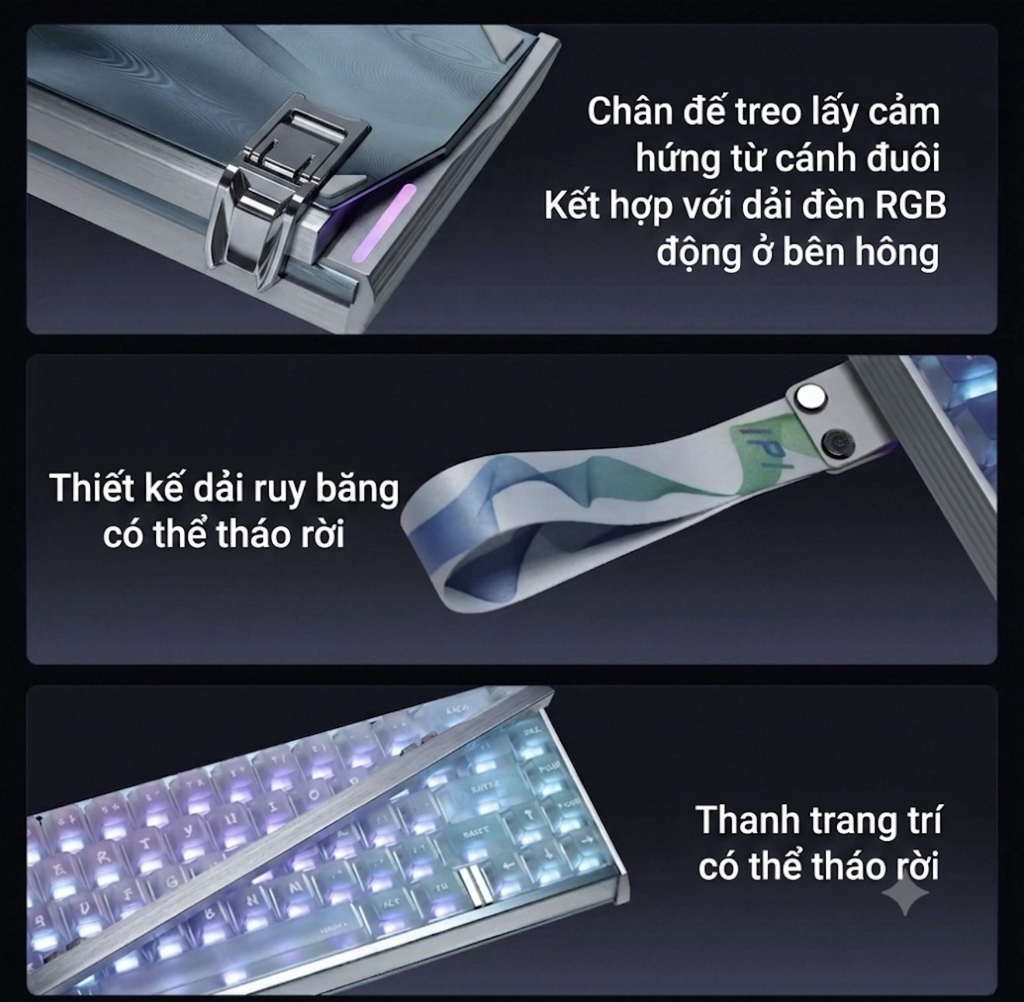[ Order ] Combo phím chuột IPI Aurora