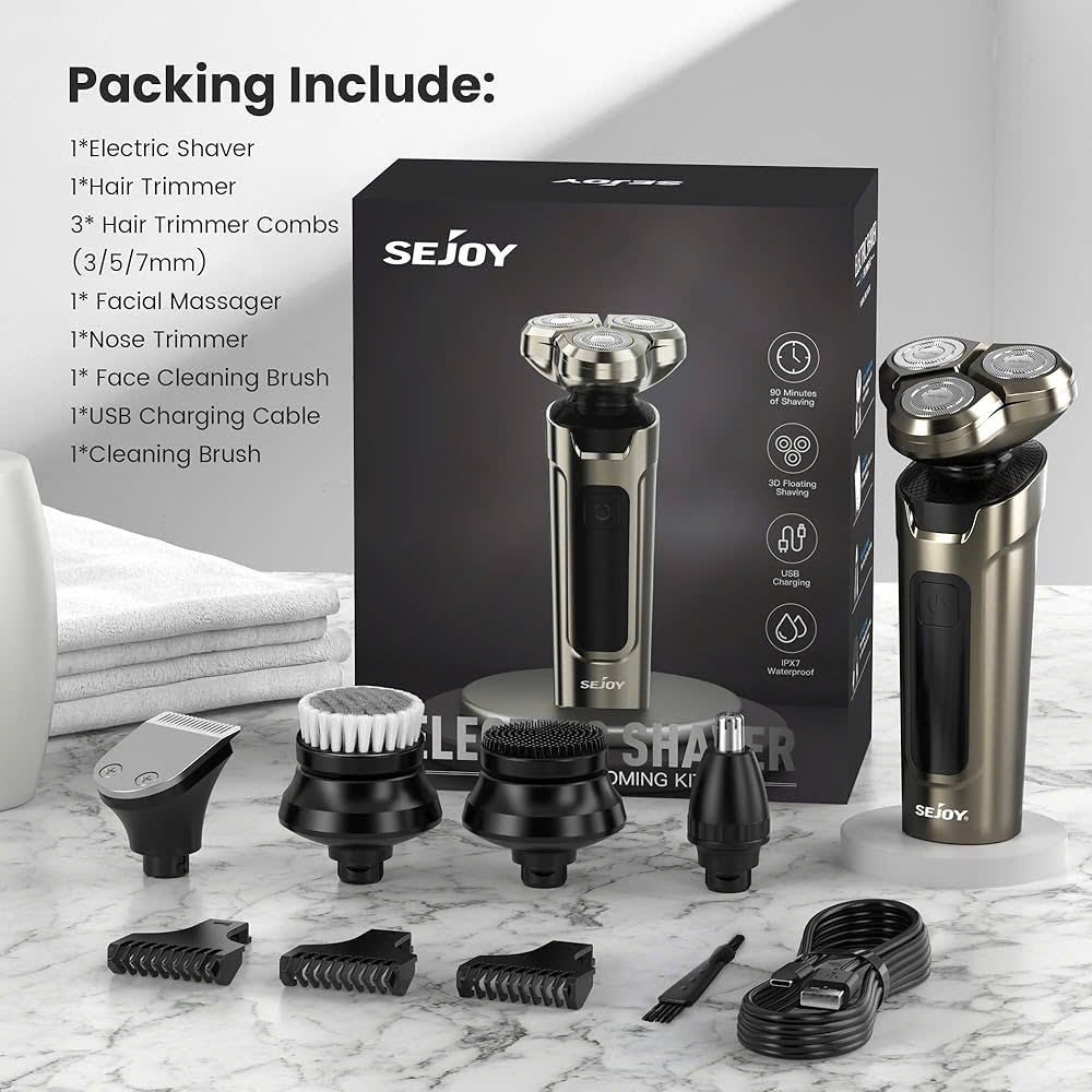 [Instock] MÁY CẠO RÂU 5IN1 - MÀU NGẪU NHIÊN (Kho đối tác)