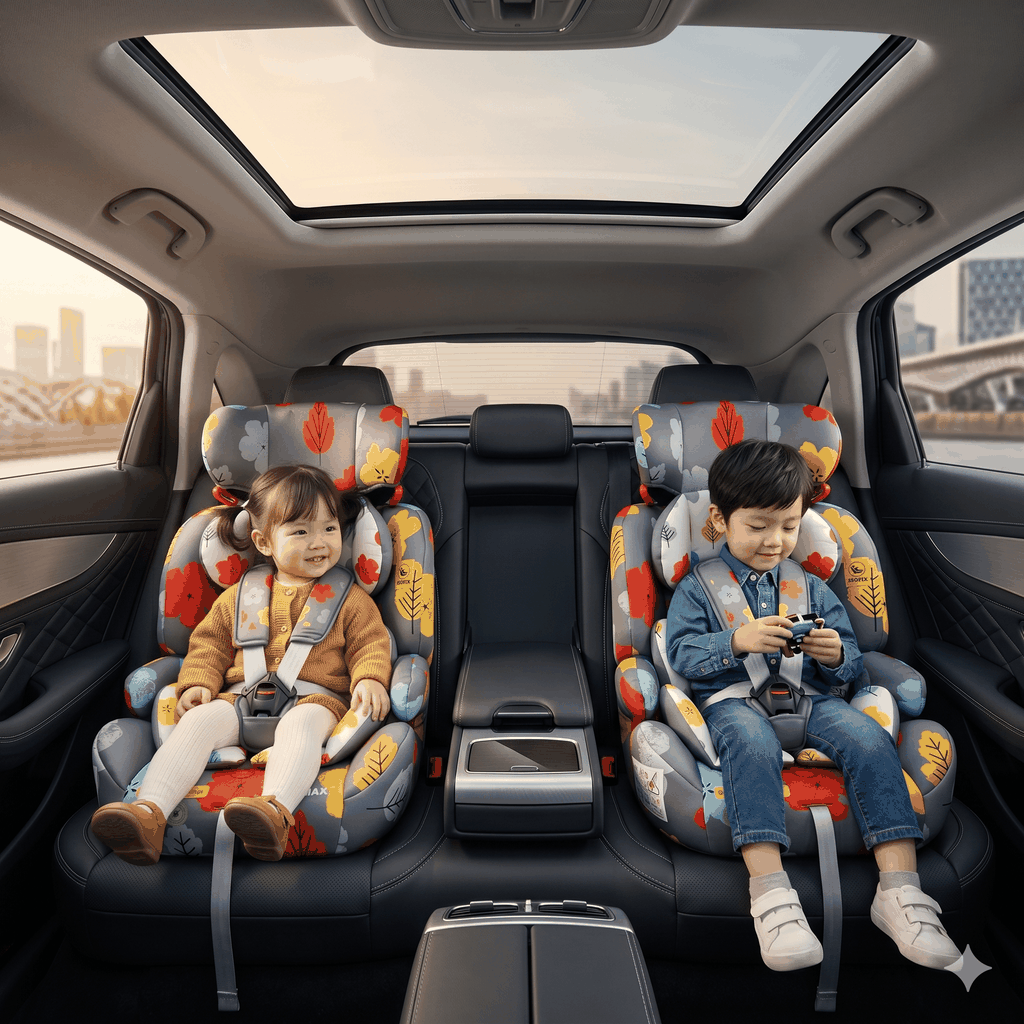 [Ghế trẻ em] Thương hiệu POPMAX IMOOZ( UK ), có khoá ISOFIX, cho 2-12 tuổi (9-36kg) PM2105 ,tháo được tựa - CHỈ CÒN MẪU CHIẾC LÁ