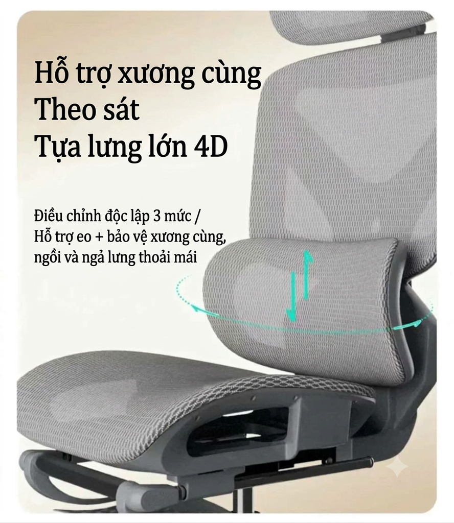 [Order] Ghế công thái học Saigu S1