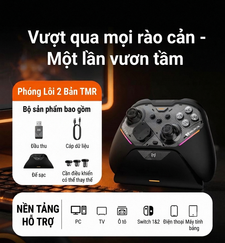 [Order] Tay cầm Mojihon Stom 2 - Đã đóng ngày 08/07/2026