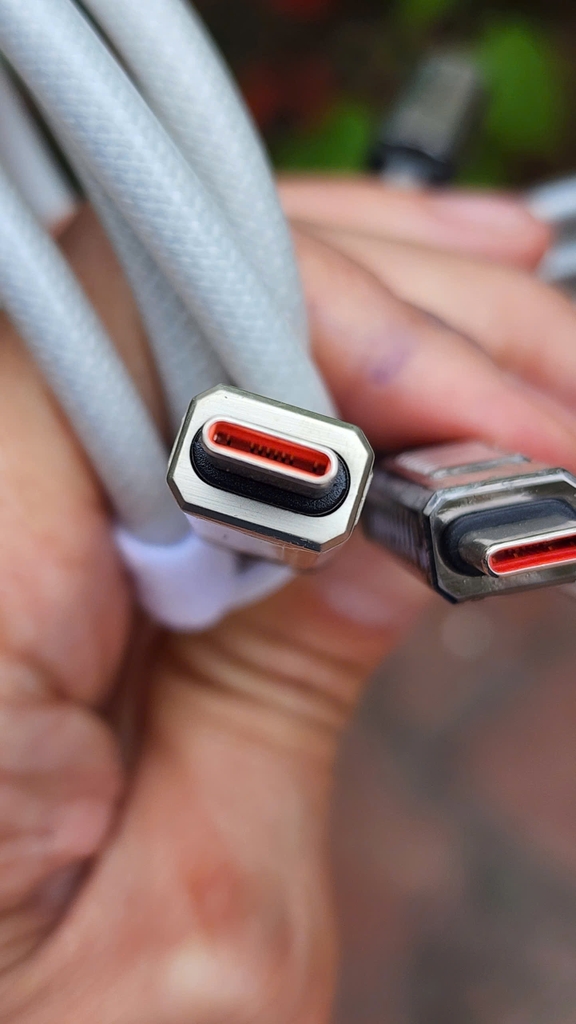 [Instock] Dây Toocki C-C bọc dù 100w, có màn hiển thị công suất