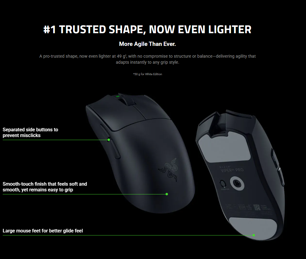 [ Instock ] Chuột Razer Viper V4 Pro