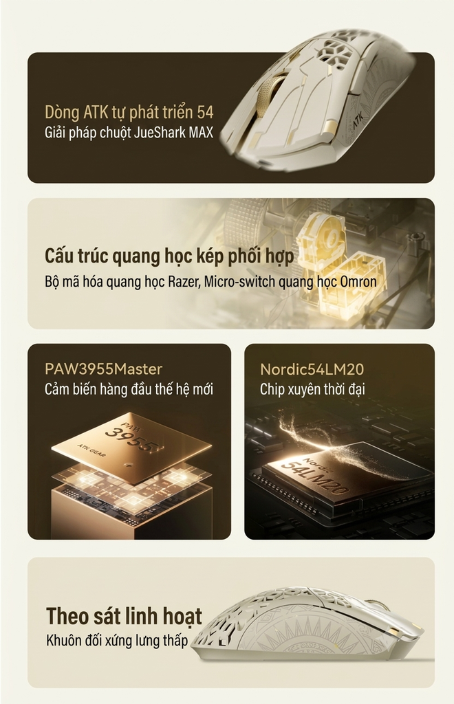 [Order] Chuột gaming ATK Phantom Ultimate