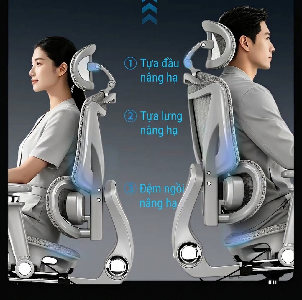 [Order] Ghế công thái học Saigu A-MAX