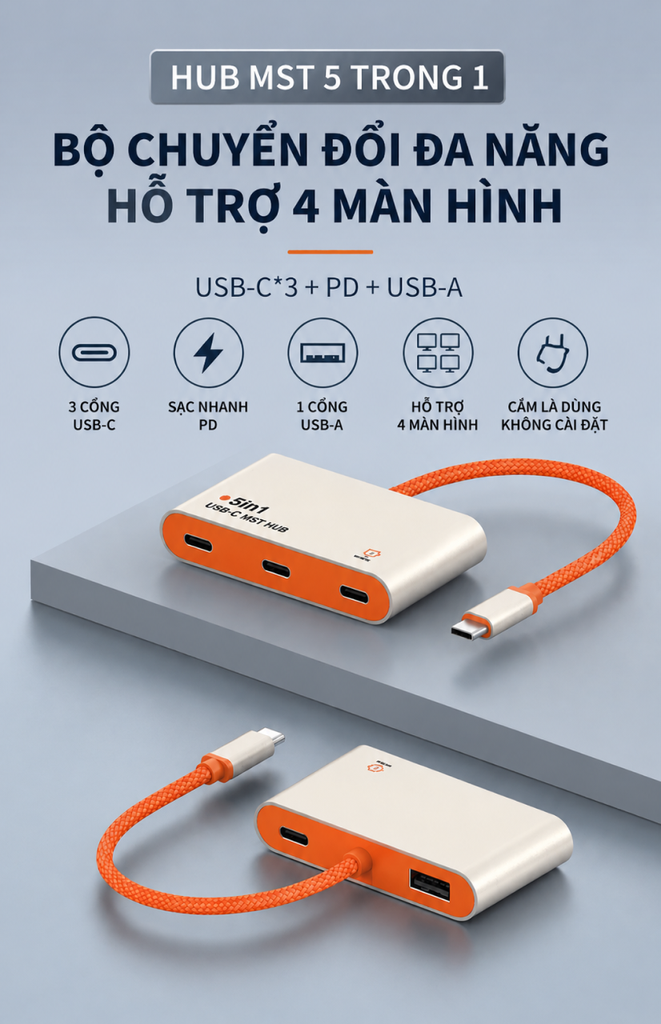 [Order] HUB 5in1 - Đã đóng ngày 17/08/2026