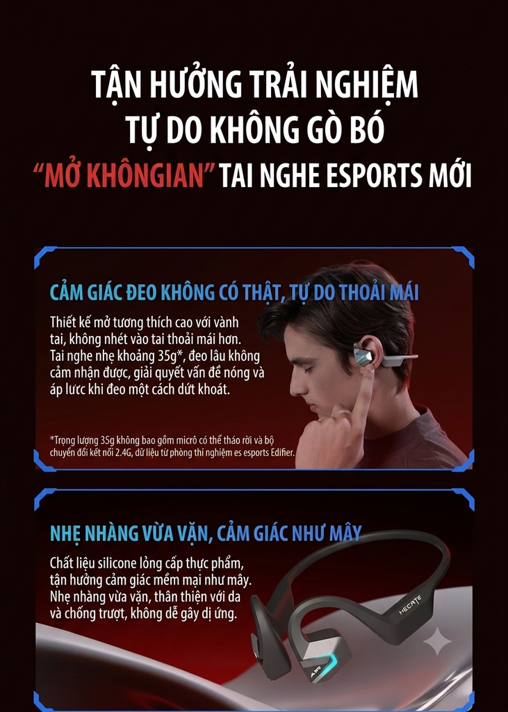 [Order] Tai nghe Gaming Edifier Hecate Air 3