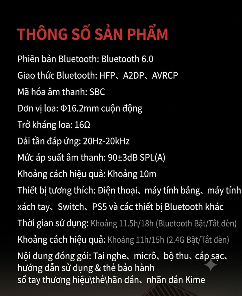 [Order] Tai nghe Gaming Edifier Hecate Air 3