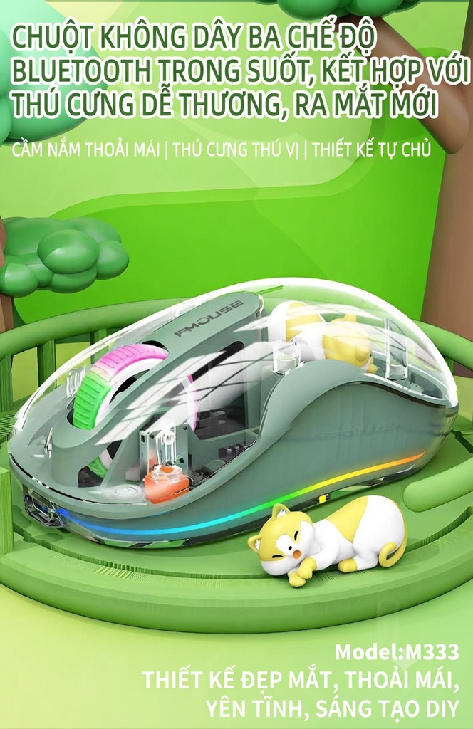 [Order] Chuột không dây  Fmouse M333 - Đã đóng ngày 21/07/2026
