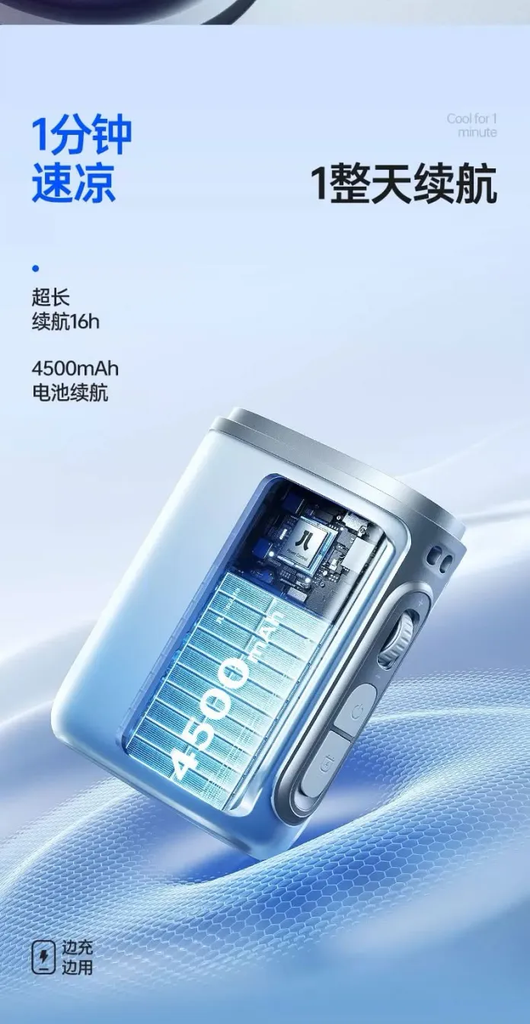 [Order] Quạt đeo cổ/cầm tay Jisulife Life5