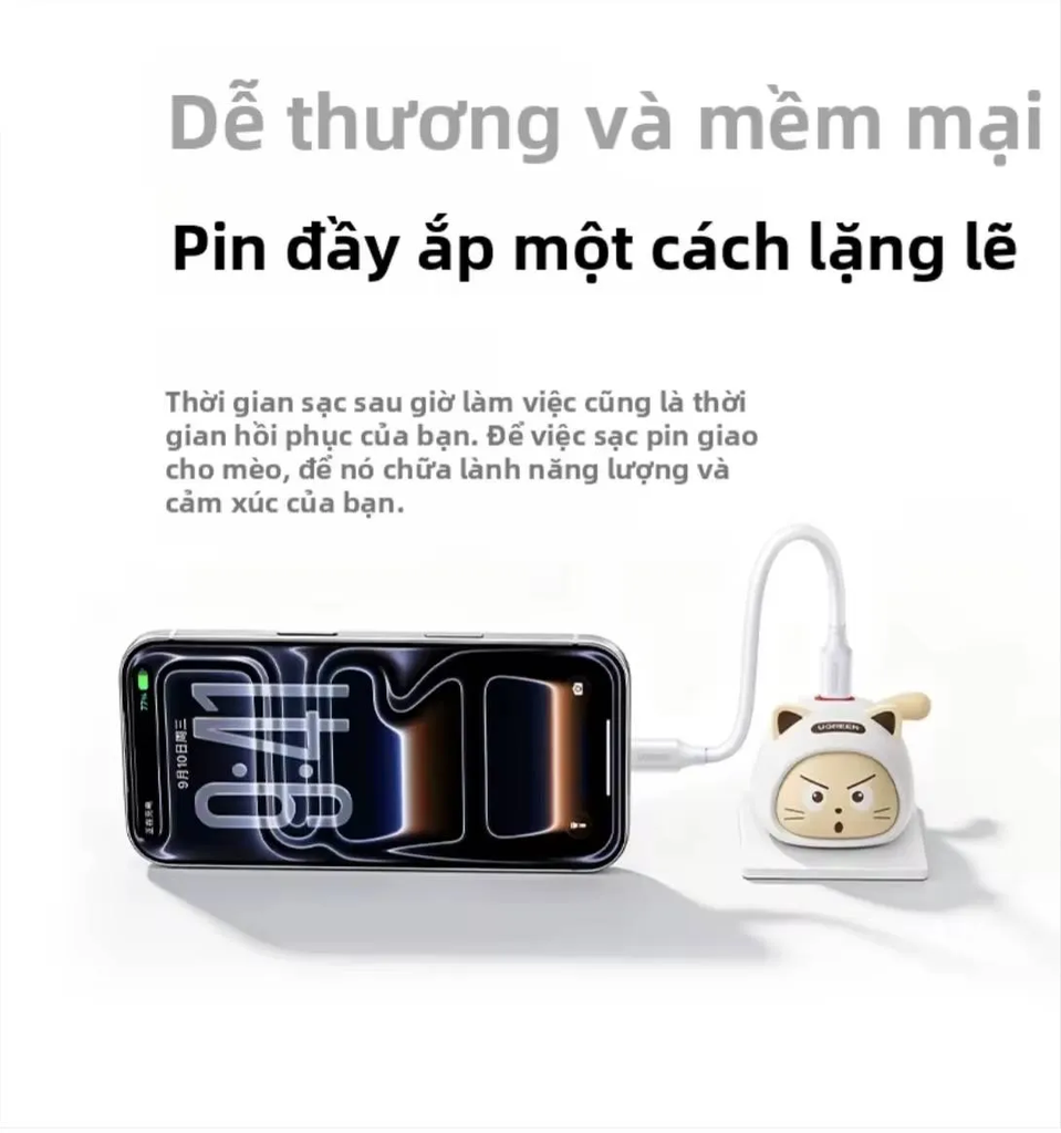 [Order] Sạc nhanh GaN Ugreen mèo 45w X640