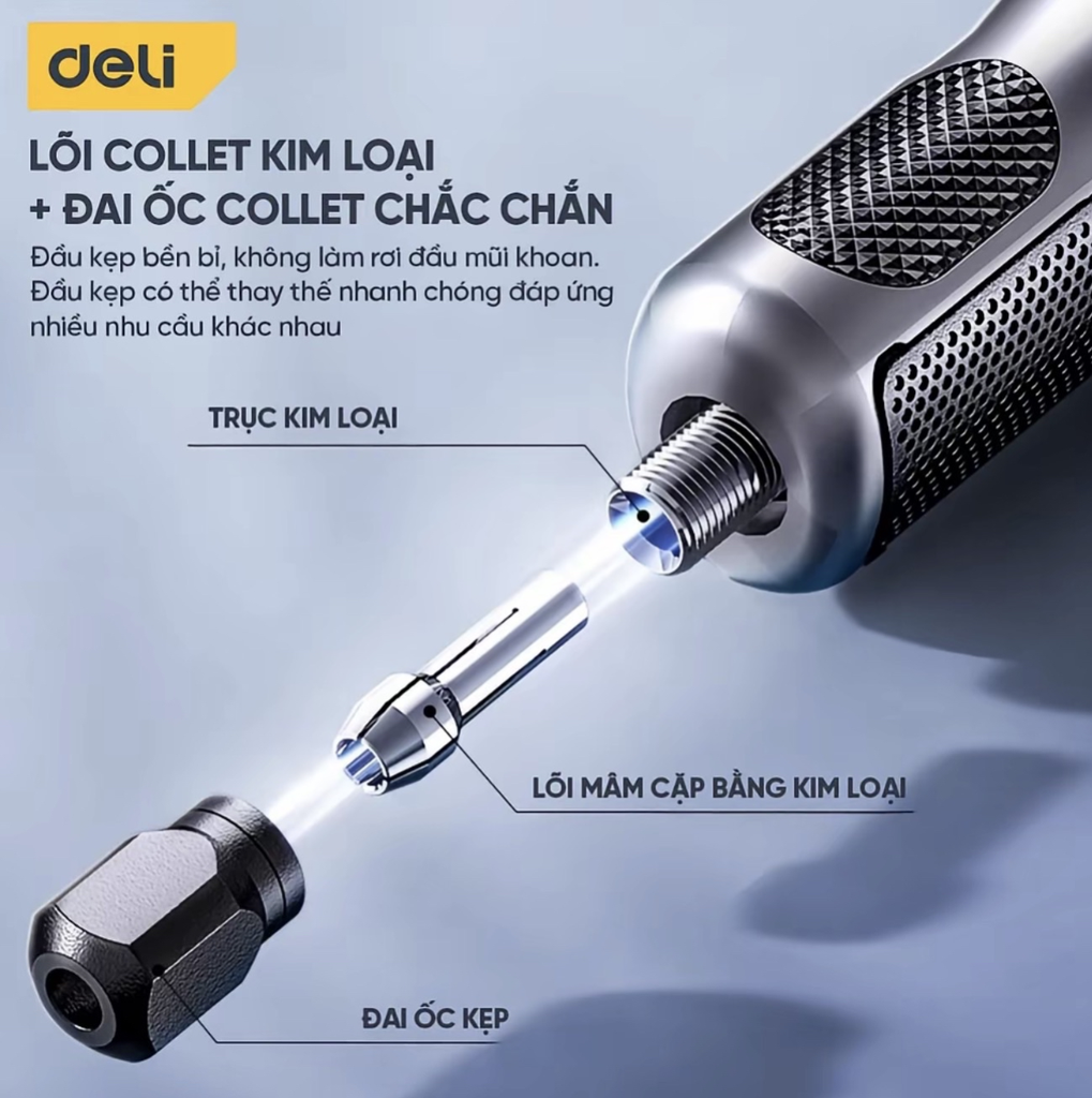 [Order] Máy mài mini Deli DL-DM03-S1