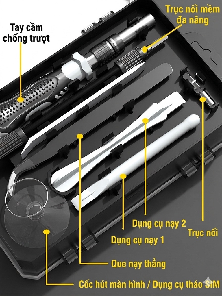 [Order] Bộ tô vít đa năng 115 món