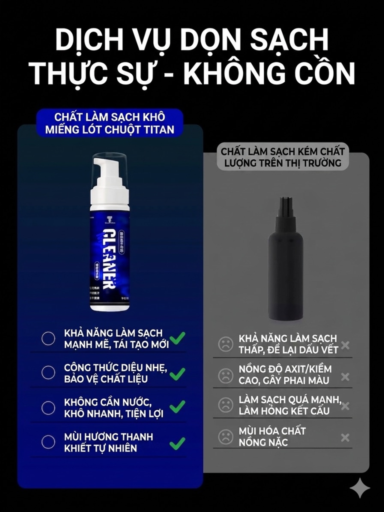 [Order] Dung dịch giặt khô chuyên dùng cho pad chuột