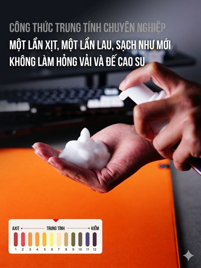 [Order] Dung dịch giặt khô chuyên dùng cho pad chuột
