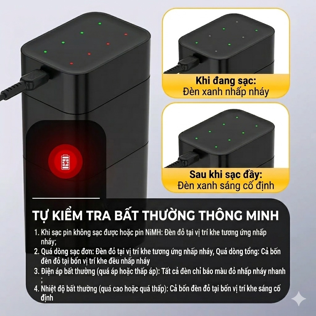 [Order] Hộp sạc pin AAA/AA