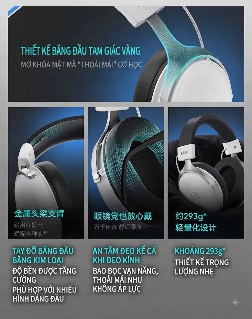 [Order] Tai nghe gaming Edifier Hecate G3 Wireless - Đã đóng ngày 17/08/2026