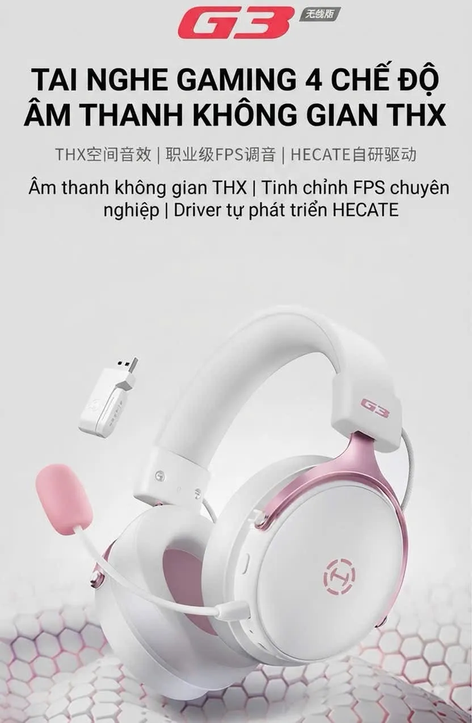 [Order] Tai nghe gaming Edifier Hecate G3 Wireless - Đã đóng ngày 17/08/2026