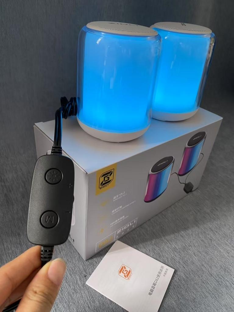 [Instock] LOA 2.0 NHỎ GỌN CÓ LED RGB, BLUETOOTH (Kho đối tác)
