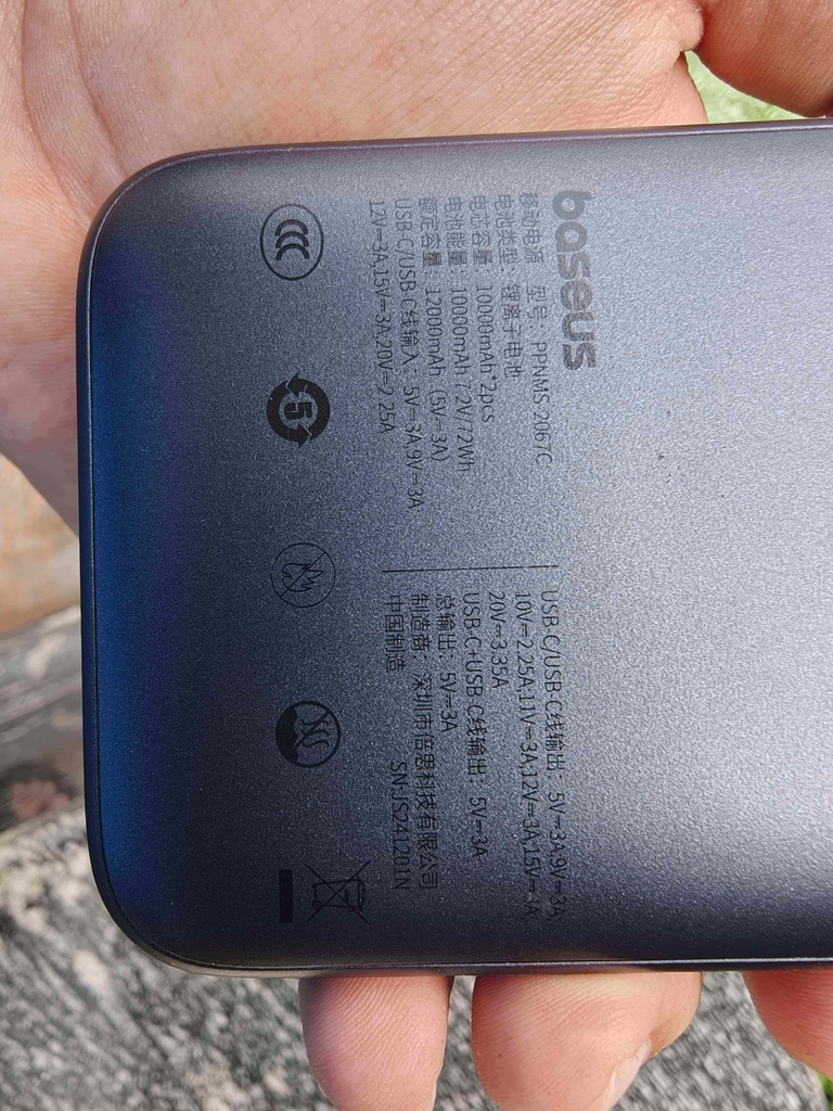 [Instock] PIN DỰ PHÒNG BASEUS ENERCORE CR11 67W 20.000MAH (Kho đối tác)