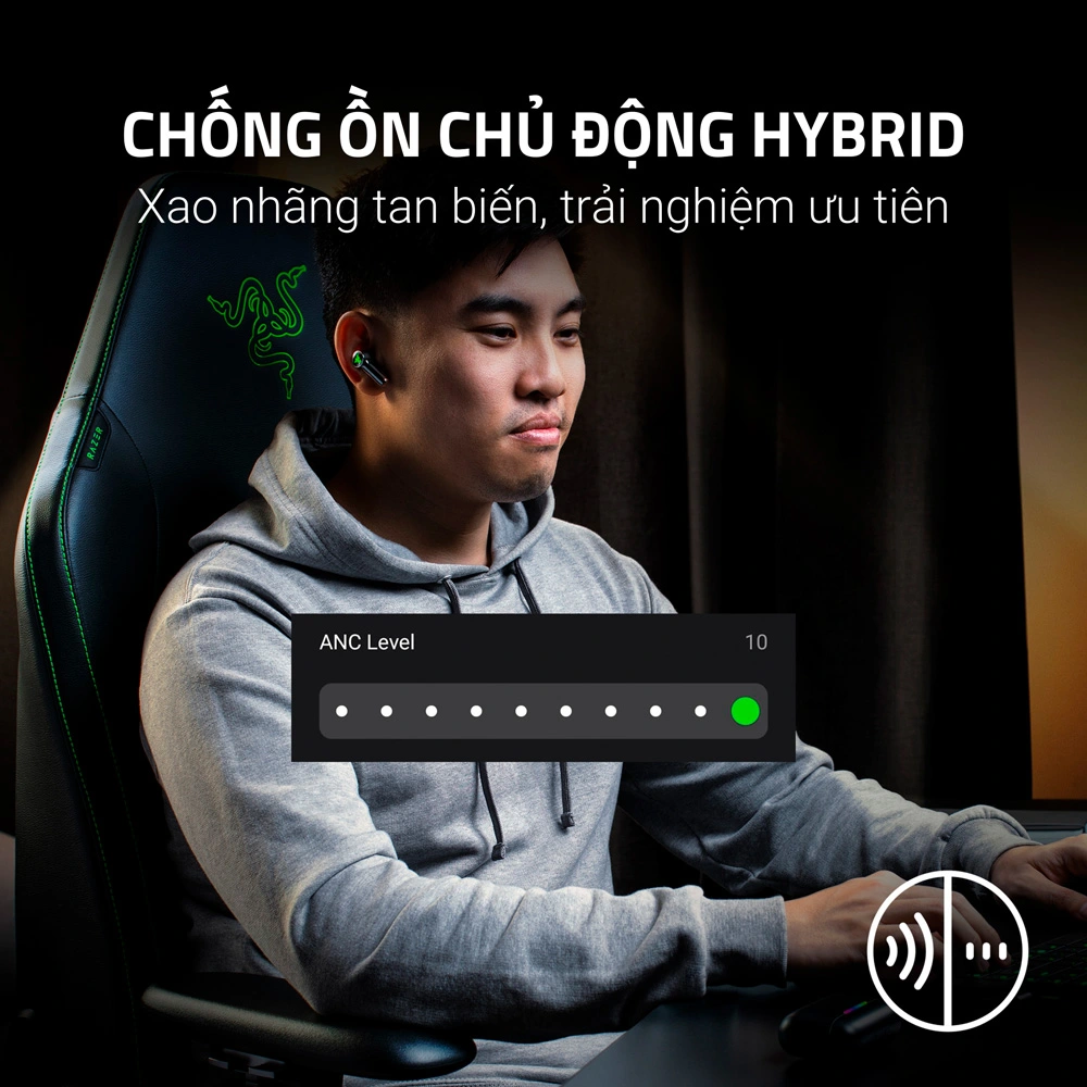 [Order] Tai nghe Razer Hammerhead V3 HyperSpeed