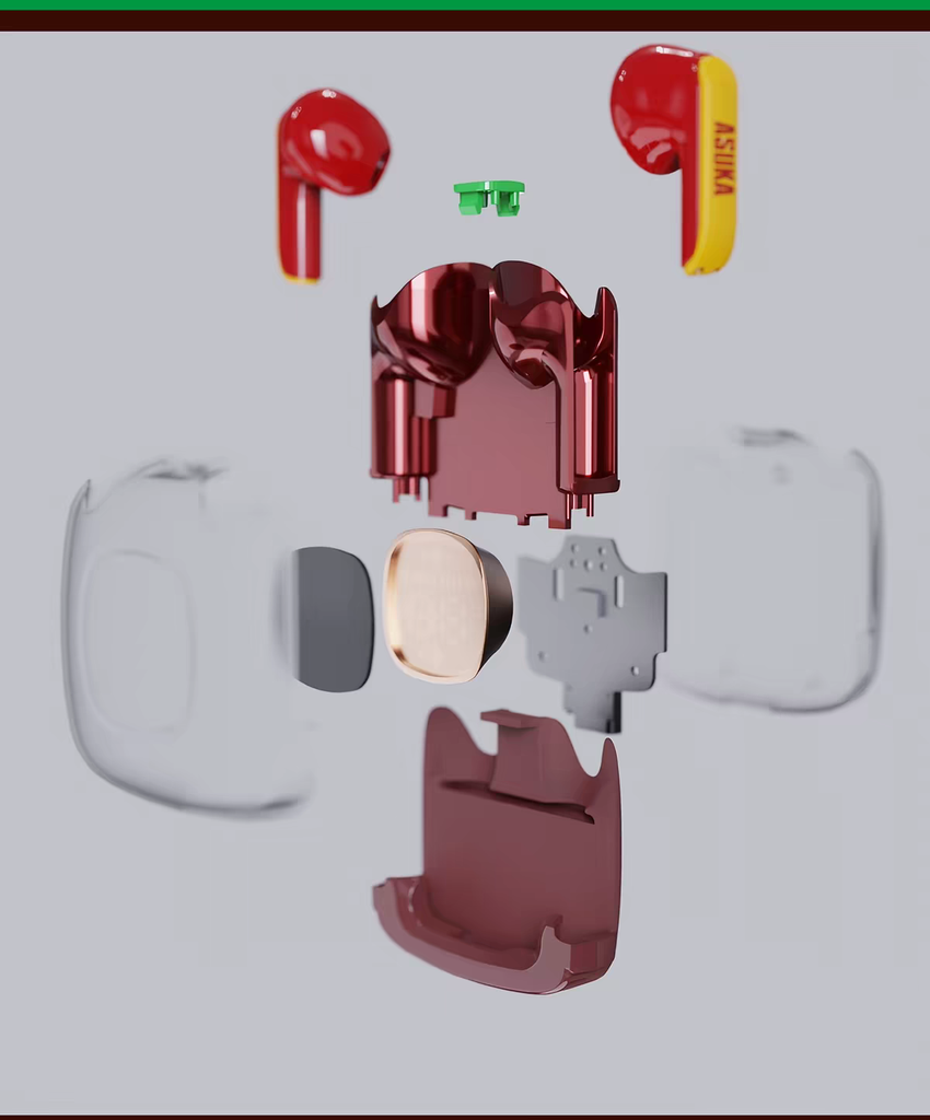 [Order] Tai nghe Bluetooth không dây Evangelion EVA02 (phiên bản giới hạn Asuka) - Đã đóng ngày 20/10/2026