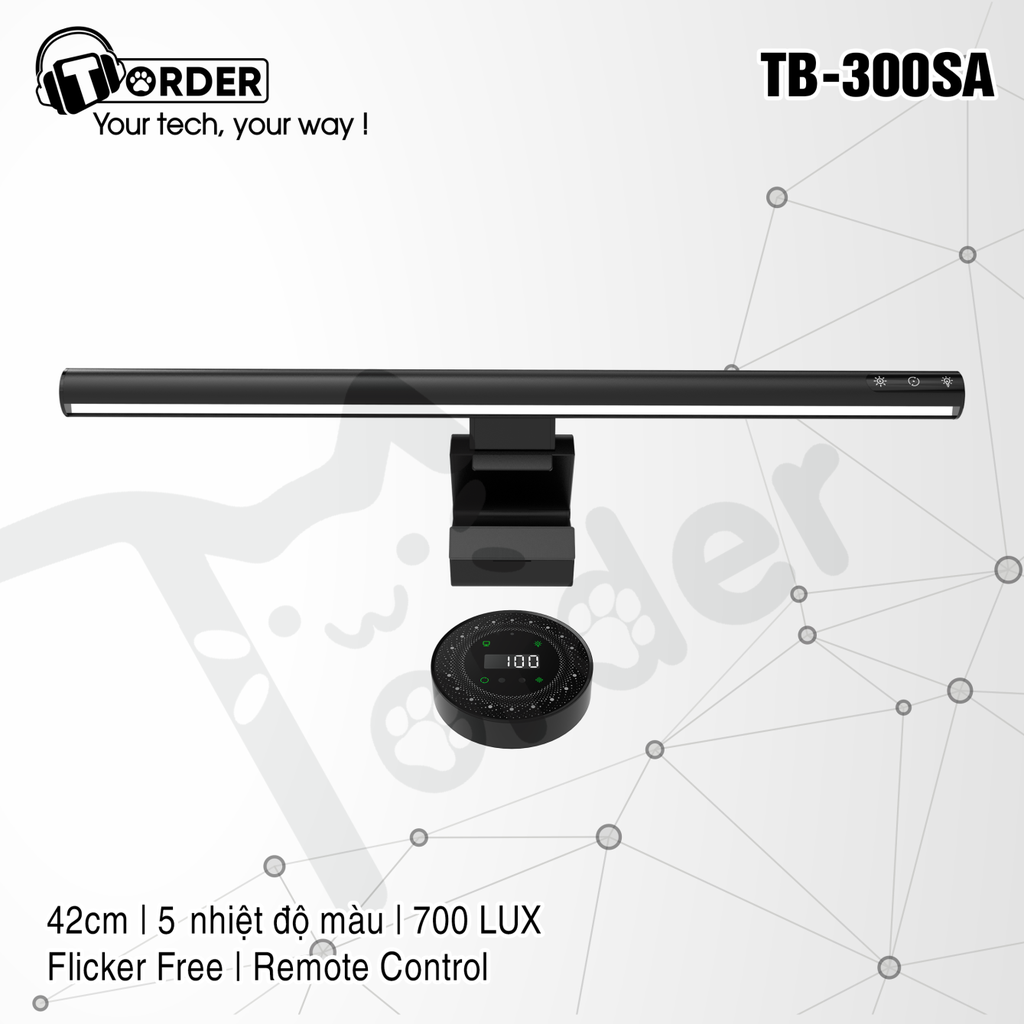 [Order] Đèn kẹp màn TB-300SAX-19X - Đã đóng ngày 10/03/2026