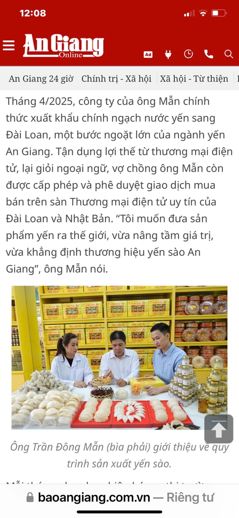 HỒNG CHÂU YẾN - HÂN HẠNH ĐƯỢC LÀ ĐIỂM TIN KINH TẾ