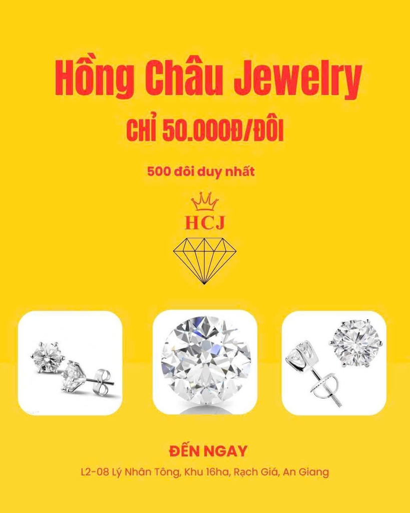 💎 “Đeo lên là sáng, mua ngay vì rẻ – chỉ tại Hồng Châu Jewelry!”