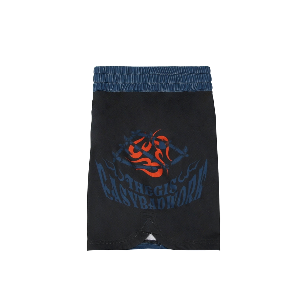 Short Easybadwork DarkBlue Colab - Fit