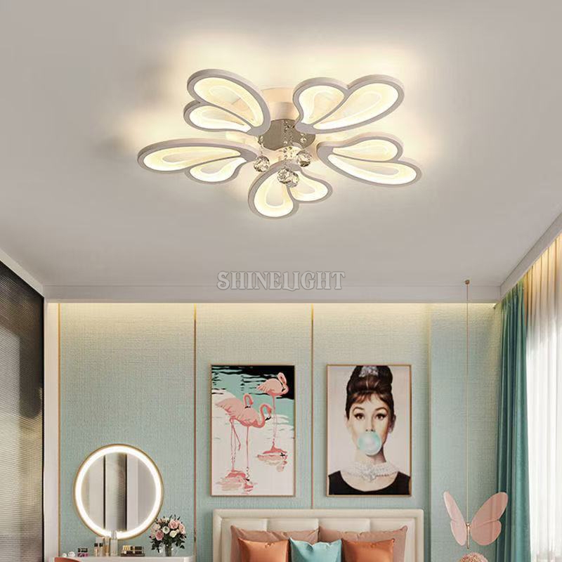 ĐÈN MÂM LED ỐP 5 CÁNH BƯỚM