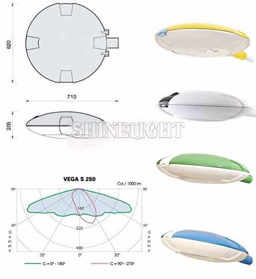 Đèn cao áp Vega 150W/250W/400W
