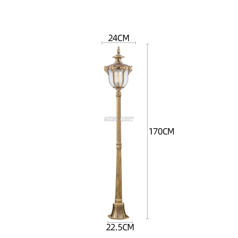 Cột đèn sân vườn SLCDSV502
