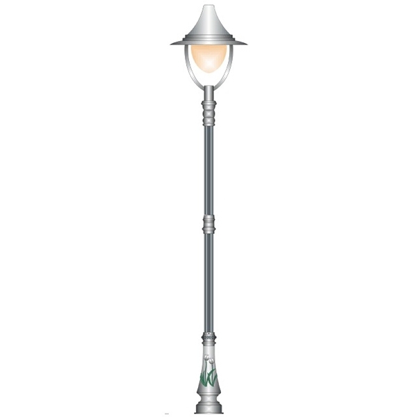 Cột đèn sân vườn BamBoo