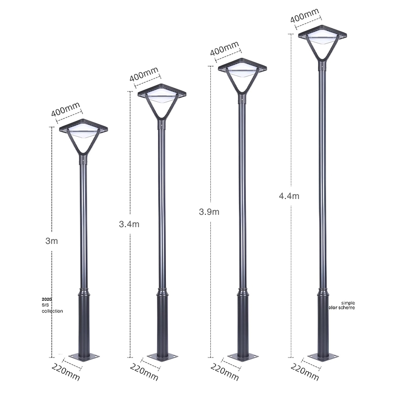 Cột đèn năng lượng mặt trời SL-EMERAL