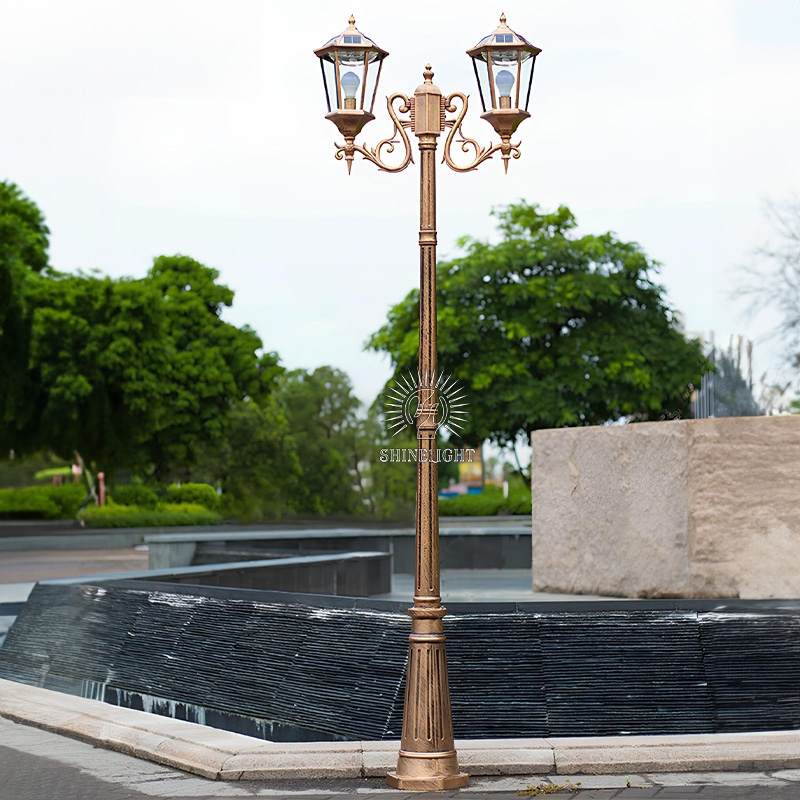 Cột đèn sân vườn năng lượng mặt trời SL-Temple MTR3