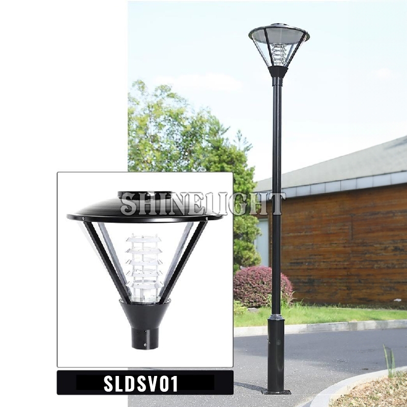 Cột đèn sân vườn hiện đại SLDSV01