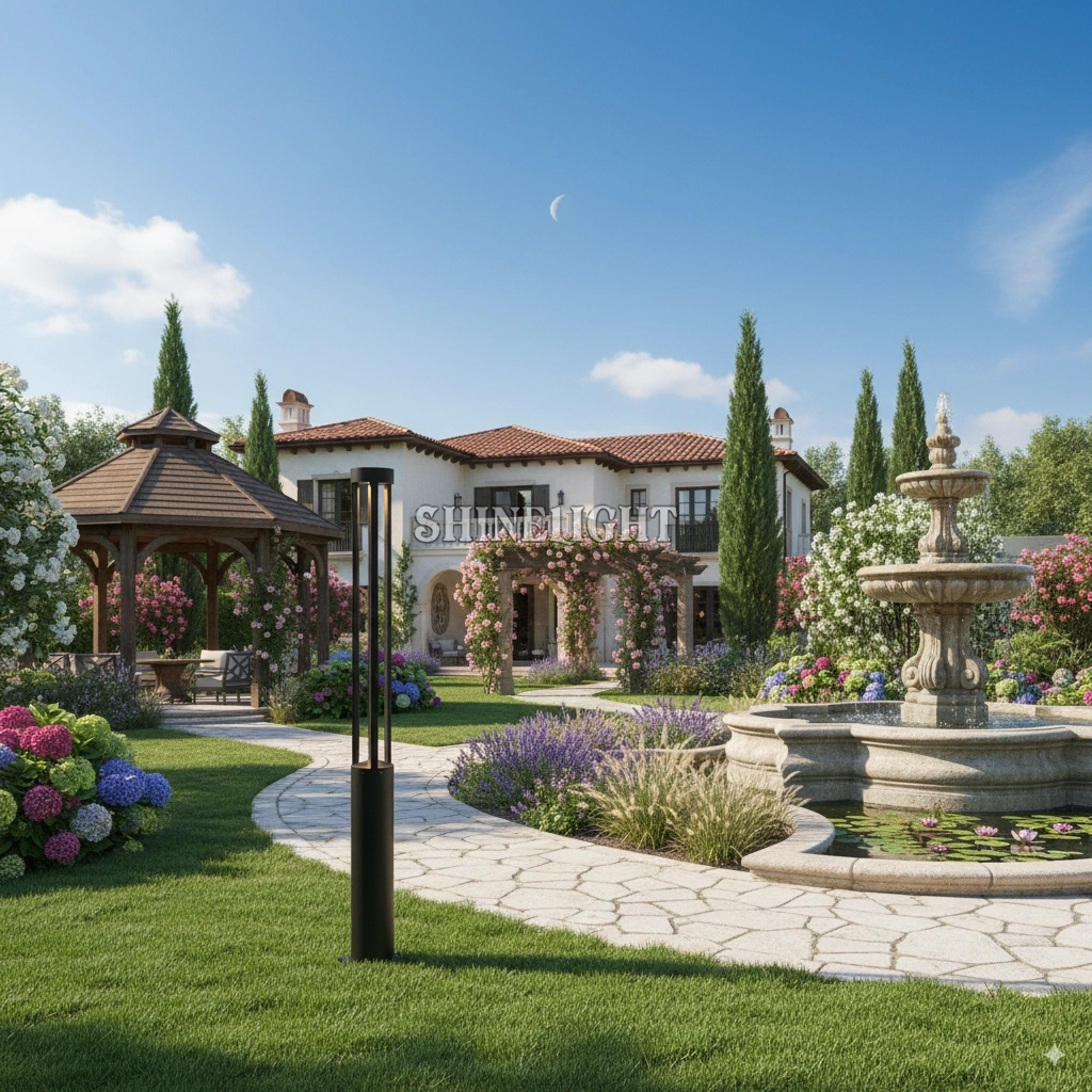 Cột đèn sân vườn SLHKF-4L