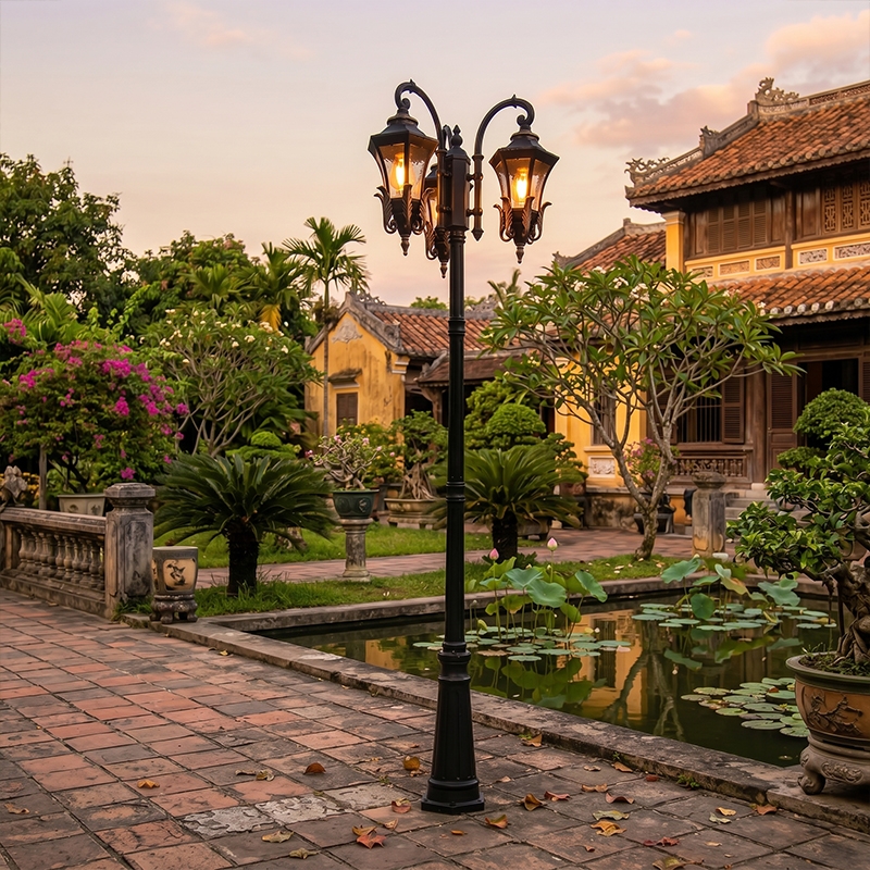 Cột đèn sân vườn SL-Temple113C