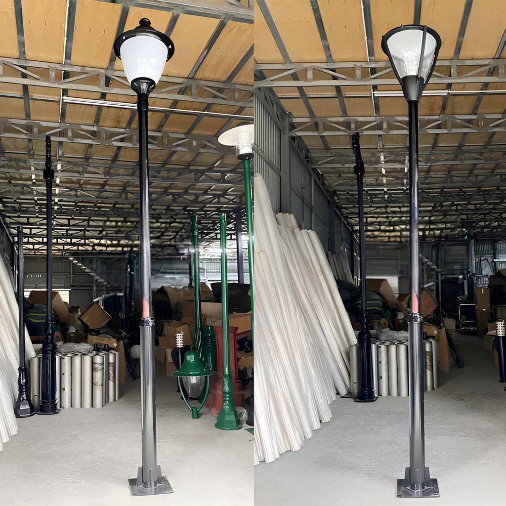 Cột Đèn Sân Vườn 1 Bóng