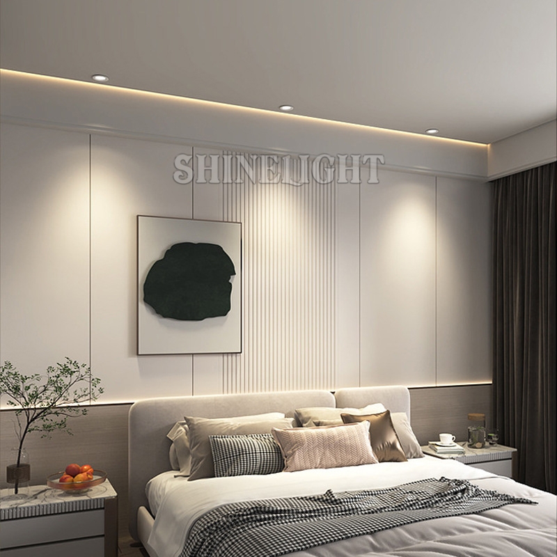 Đèn led âm trần Spotlight SLCB75 chóa đen