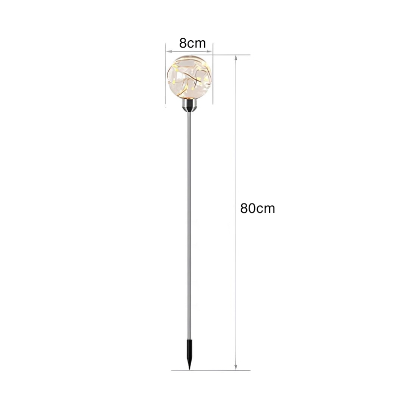 Đèn cầu trang trí cắm cỏ SLTC80
