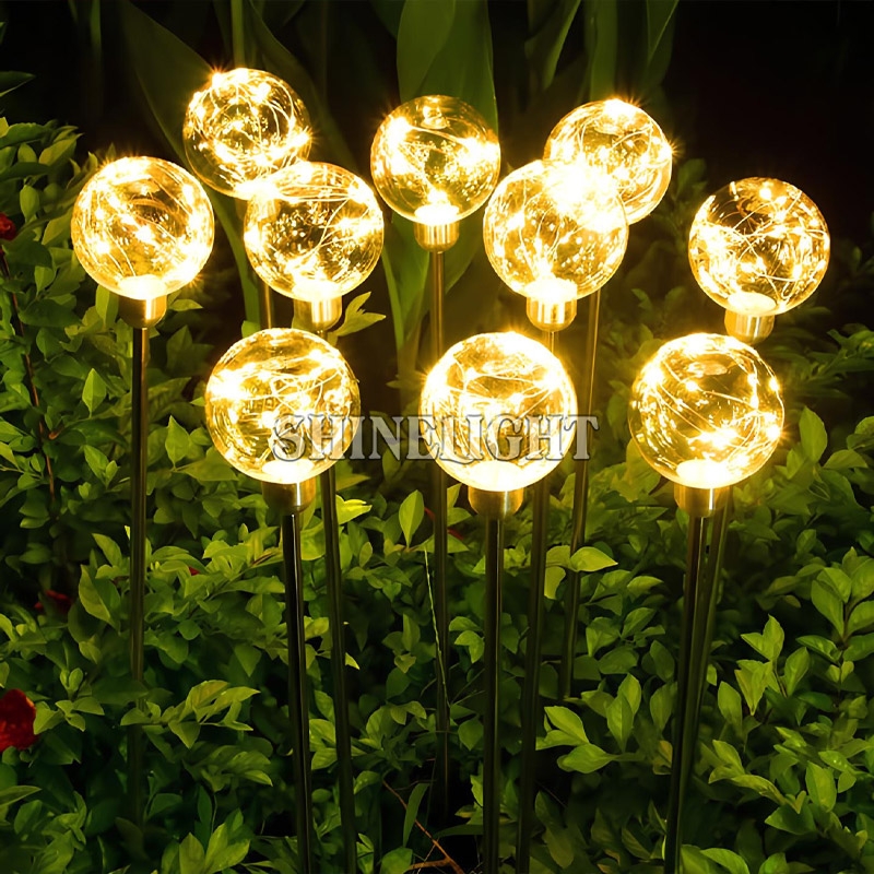 Đèn cầu trang trí cắm cỏ SLTC80