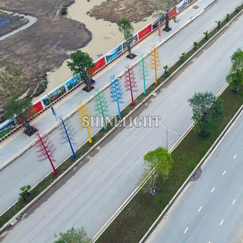 Cột thép trang trí SLKIM