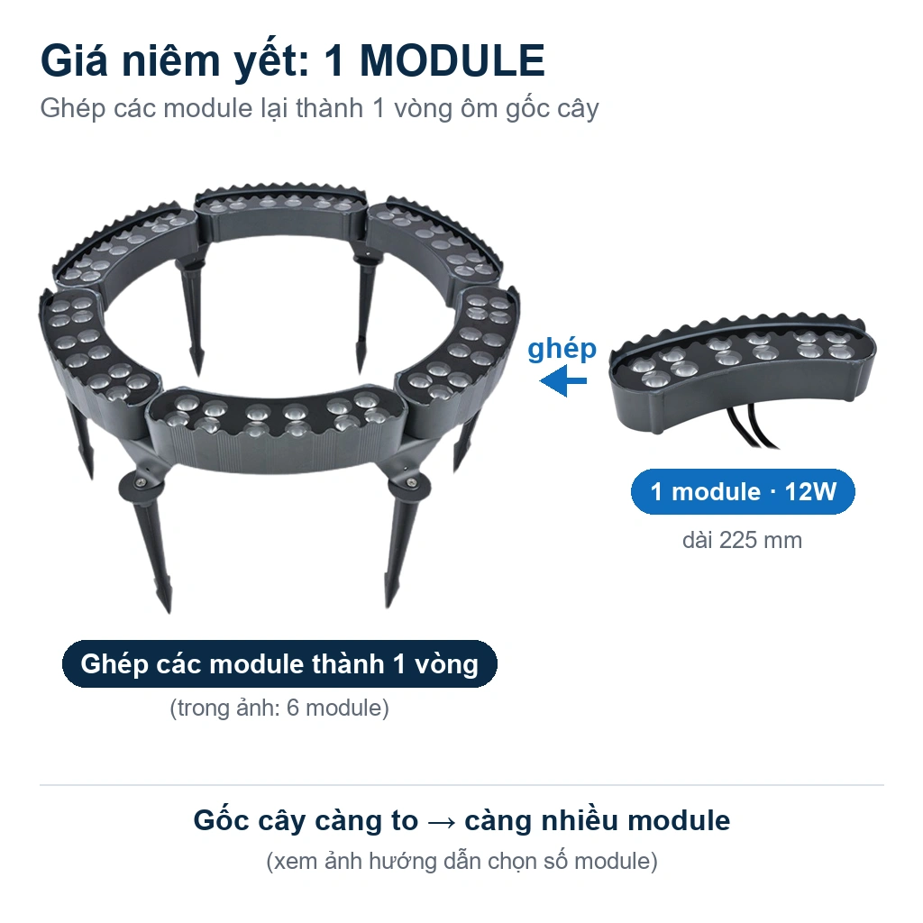 Đèn chiếu cây SLSTRE12
