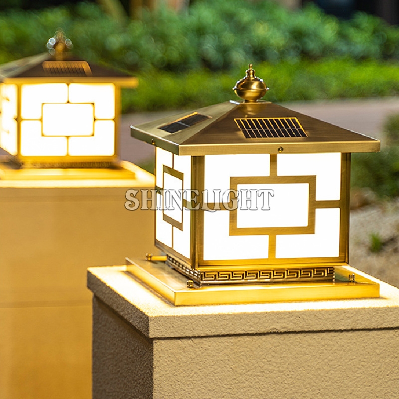 Đèn trụ cổng đồng SL5001-NLMT